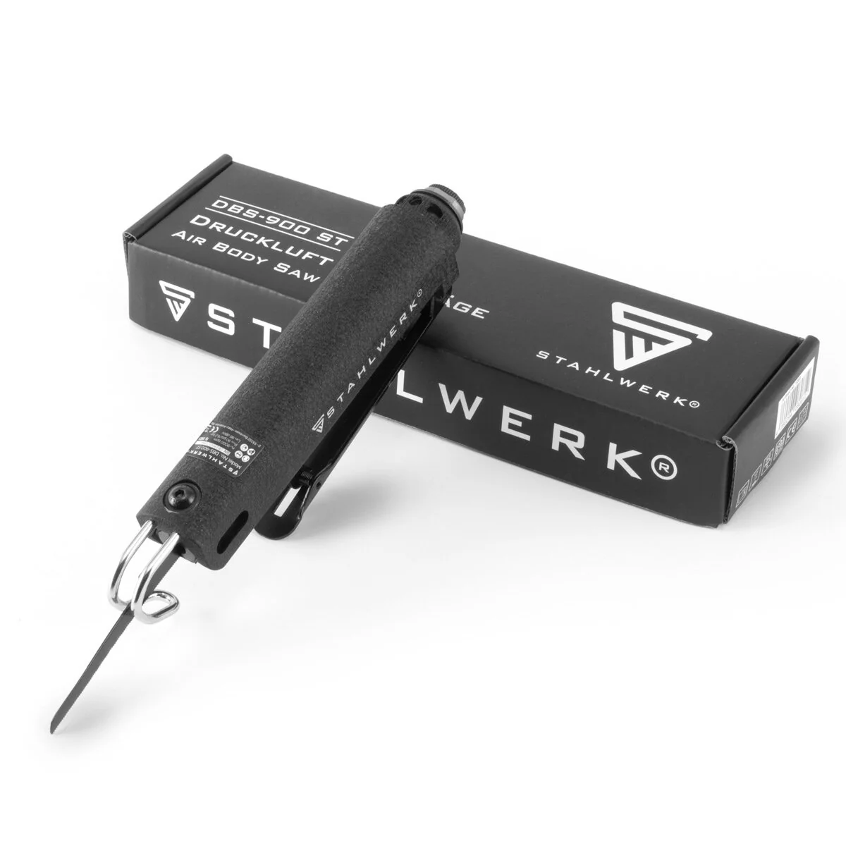 STAHLWERK DBS-900 ST Professionelle Mini-Druckluft-Stichsäge / Karosseriesäge zum Schneiden und Ausklinken von Blechen im KFZ-Bereich und Maschinenbau - Image 9