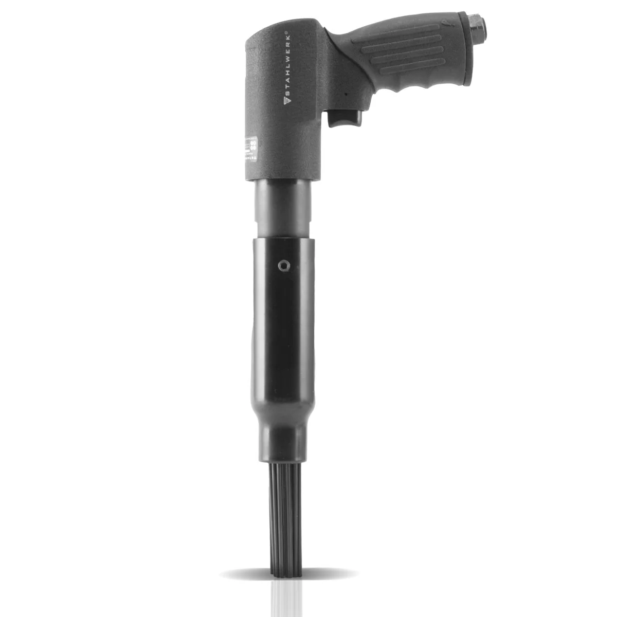 STAHLWERK DNE-400 ST professioneller Druckluft-Nadelentroster mit einem Trommelhub von 14 mm und 4.000 Schlägen pro Minute für Werkstatt und Industrie - Image 3