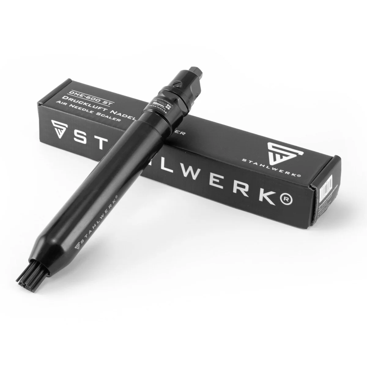 STAHLWERK DNE-600 ST professioneller Druckluft-Nadelentroster in gerader Bauform Trommelhub 14 mm 6.000 Schläge pro Minute für Werkstatt und Industrie - Image 7