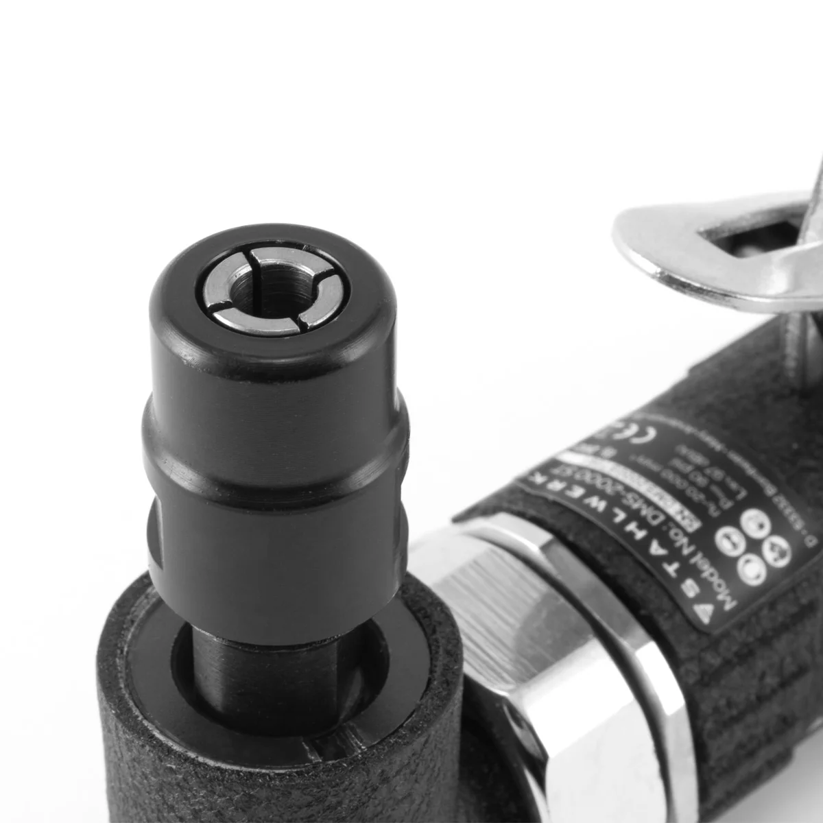STAHLWERK DMS-2000 ST Professioneller Mini Druckluft Stabschleifer 90 Grad abgewinkelter Mehrzweckschleifer zum Gravieren, Polieren, Schleifen oder Fräsen - Image 5