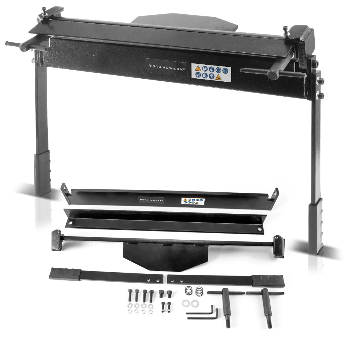 STAHLWERK Abkantbank AB-460 ST - Blechbiegemaschine für Bleche bis 1,2 mm Dicke, Biegewinkel 0 bis 135 Grad, Arbeitsbereich 460 mm - Image 3
