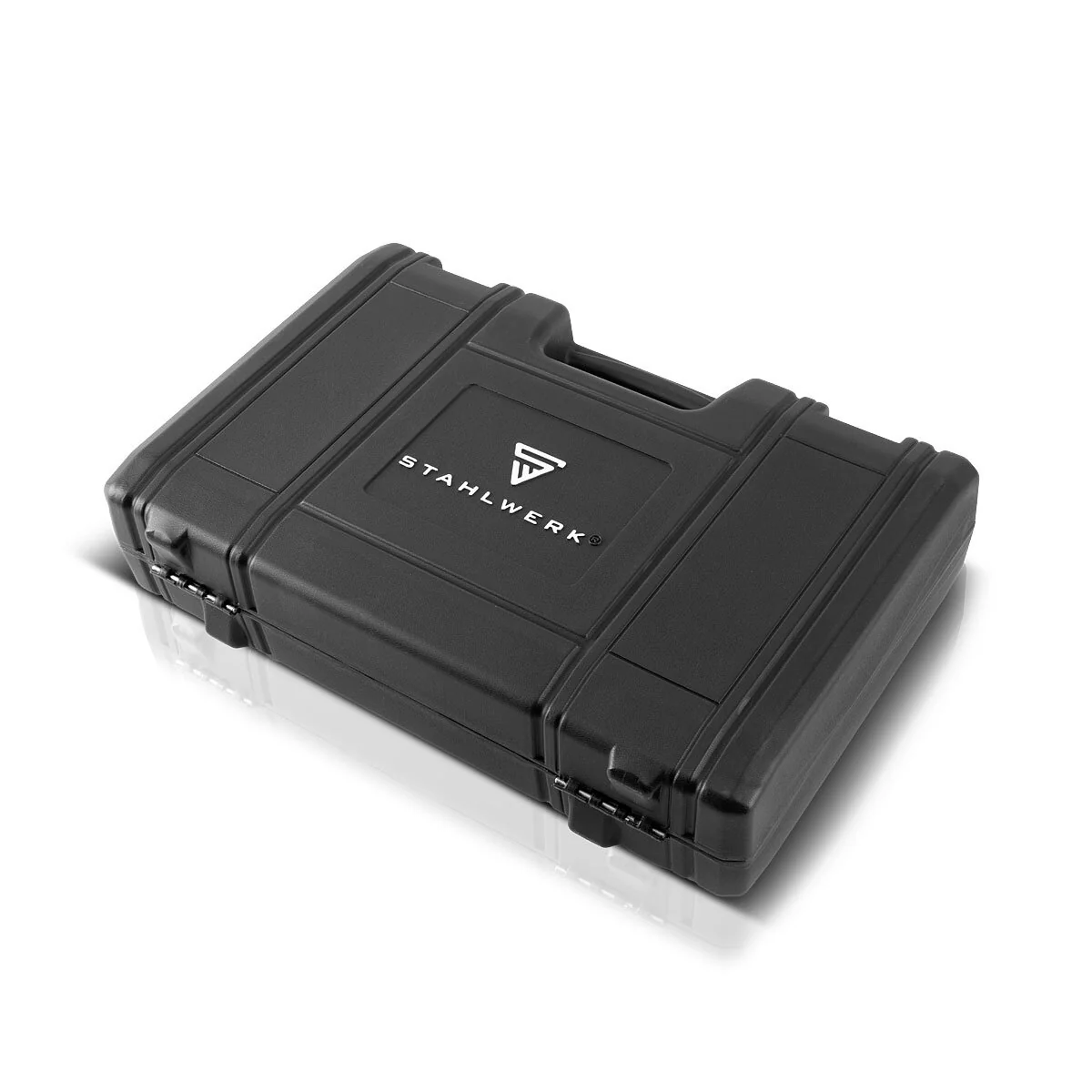 STAHLWERK 60-teiliger Profi-Ratschenkasten mit 1/2 Zoll Umschaltknarre aus Chrom- Vanadium-Stahl 72 Zähne inklusive Steckschlüssel- und Bit-Set S2-Stahl - Image 11