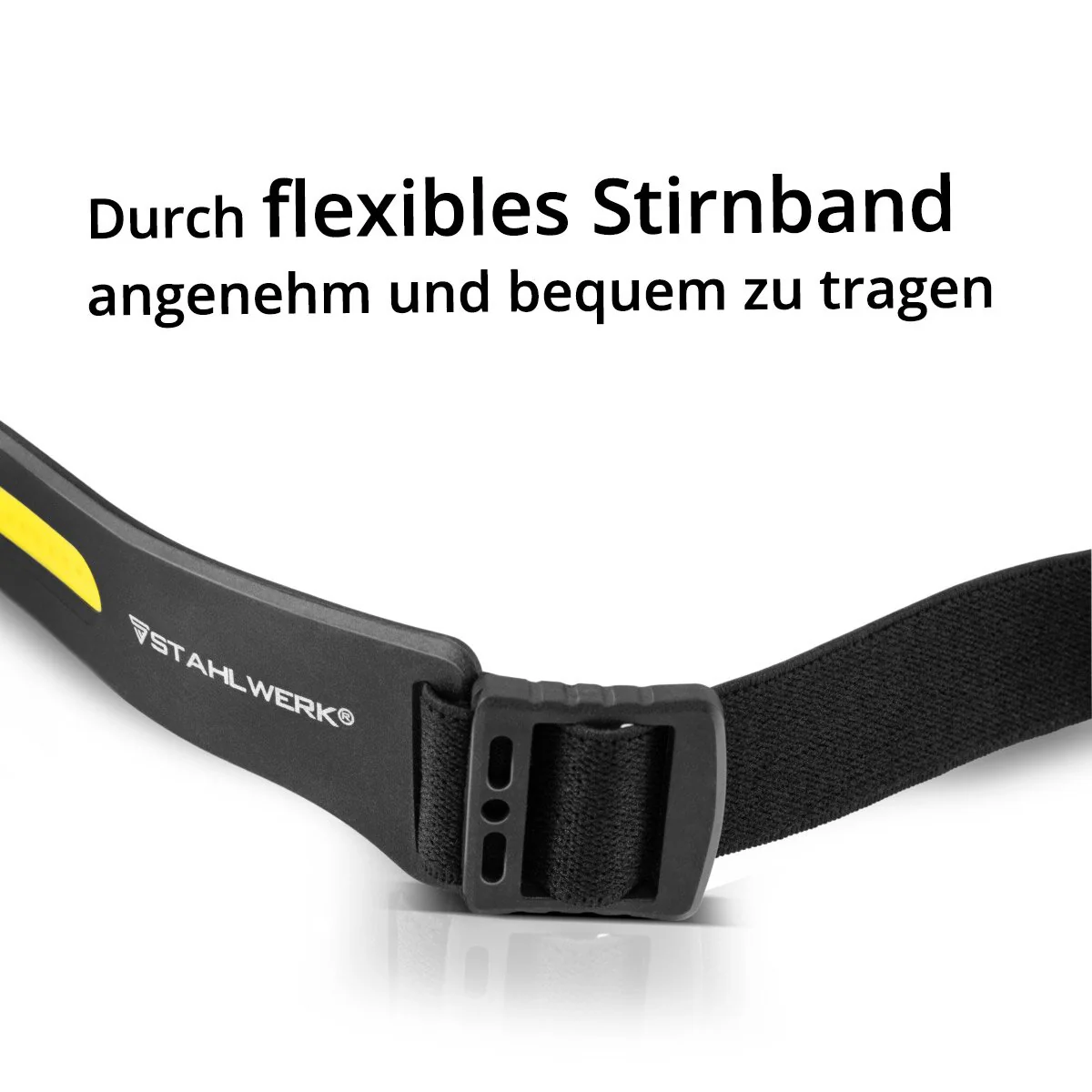 STAHLWERK LED Stirnlampe ALS-350 ST Leistungsstarke Kopfleuchte / Arbeitsleuchte / Stirnleuchte mit integriertem Akku, USB-C-Anschluss, 5 Licht-Modi und Sensor - Image 8
