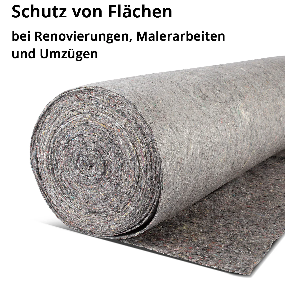 STAHLWERK Abdeckvlies / Malervlies / Schutzvlies mit rutschhemmender Oberfläche, hochbelastbar, saugstark und wiederverwertbar, 50 m 220 g - Image 3