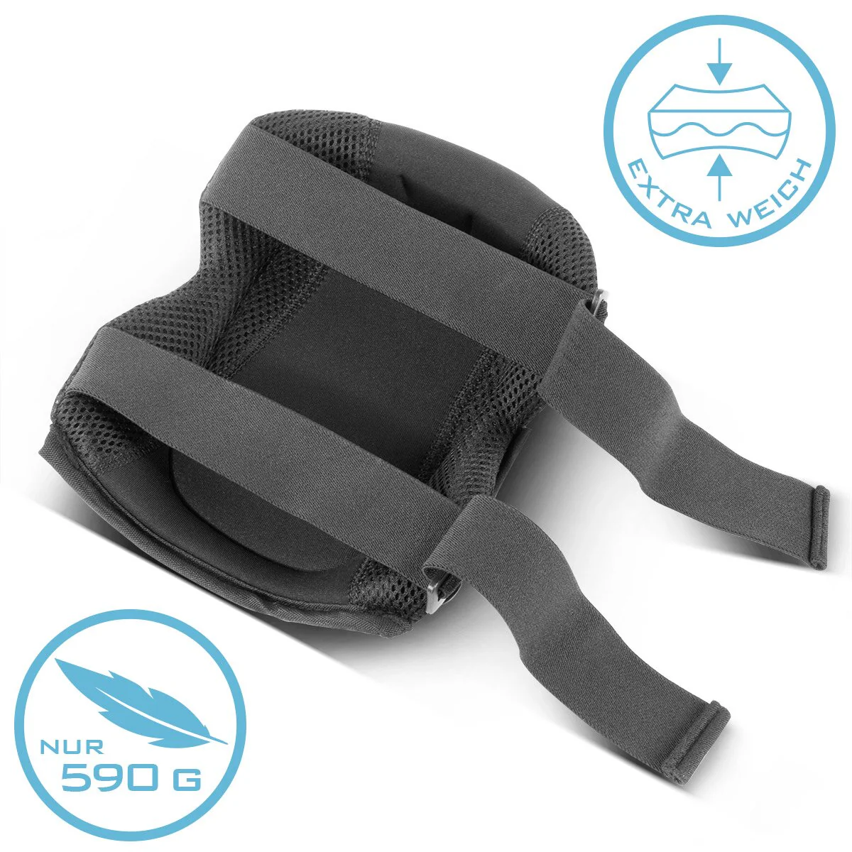 STAHLWERK Profi Knieschoner / Knieschützer / Kniepolster formstabil, hochbelastbar und abriebfest mit hohem Tragekomfort - Image 7