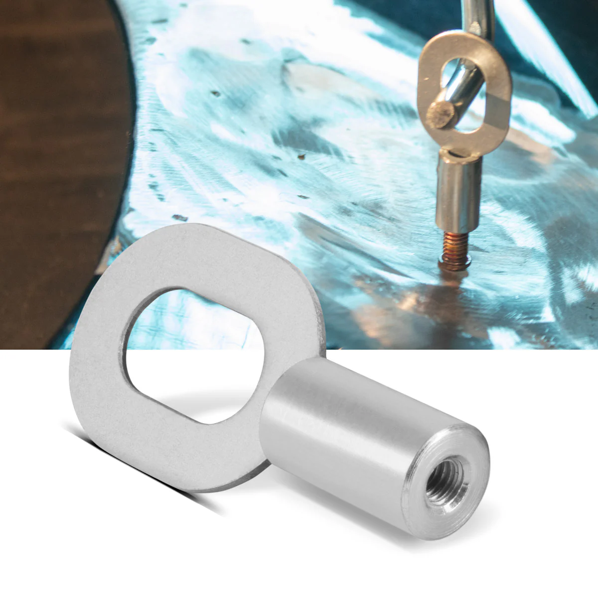 STAHLWERK Anschweißösen mit M4 Gewinde 20er Set, Smart Repair Zubehör für Ausbeulspotter / Dellenlifter / Punktschweißgerät / Ausbeulwerkzeug zur professionellen Reparatur von Kfz Karosserien - Image 5