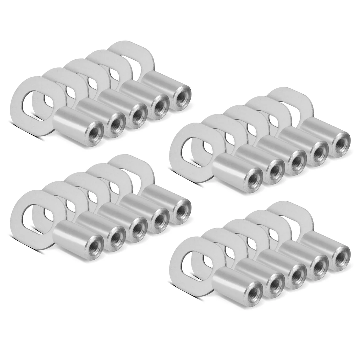 STAHLWERK Anschweißösen mit M5 Gewinde 20er Set, Smart Repair Zubehör für Ausbeulspotter / Dellenlifter / Punktschweißgerät / Ausbeulwerkzeug zur professionellen Reparatur von Kfz Karosserien - Image 3