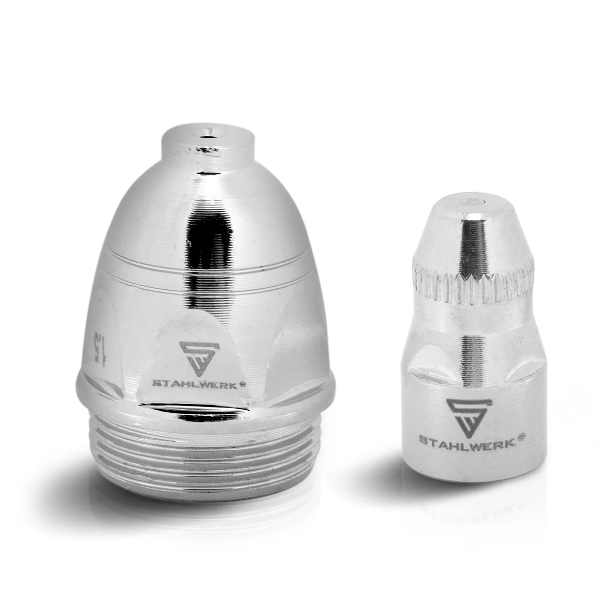 STAHLWERK P-80 Plasmazubehör Set 25-teilig, Verschleißteile, Plasmadüsen + Elektroden + Keramikkappen für P-80 CUT Plasmaschneider-Brenner - Image 4