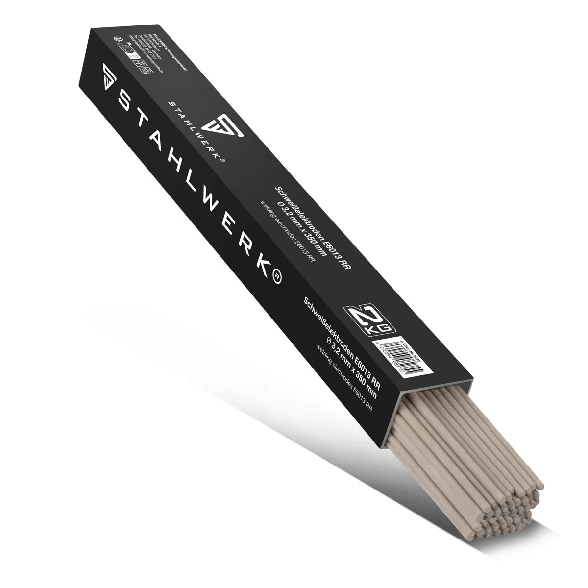 STAHLWERK Stabelektroden AWS E6013RR dick rutilumhüllt 3,2 x 350 mm, Schweißstrom 90-130 A, hohe chemische Reinheit, 2 kg MMA ARC - Image 3