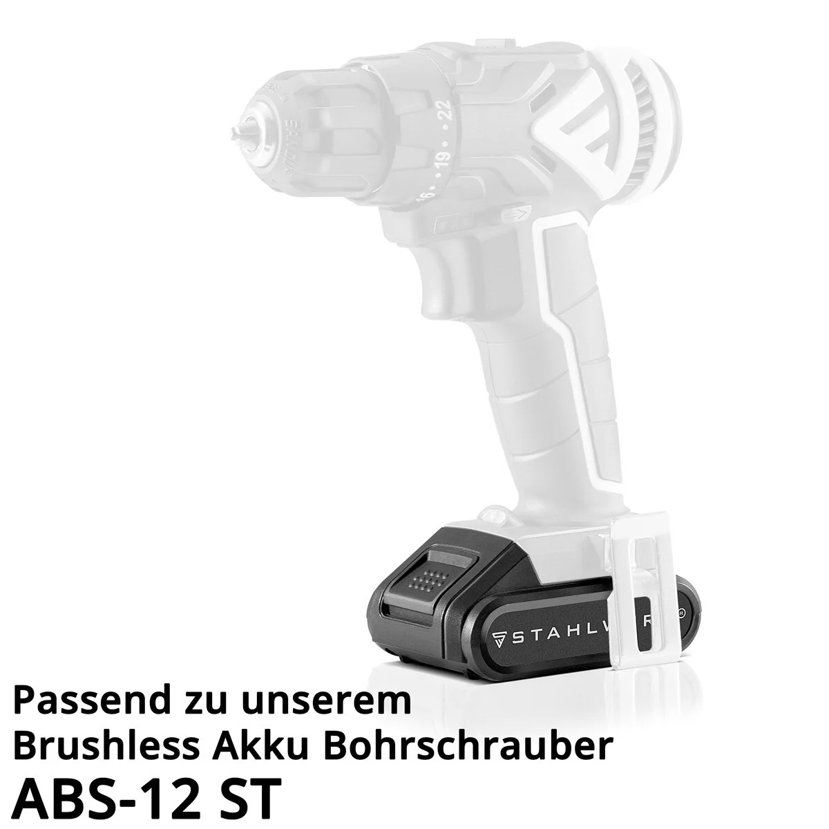 STAHLWERK 12 V Akku 2Ah AS-12 ST Li-Ion Ersatzakku | Werkzeuge | Akkuschrauber | Akkubohrer | Akkuwinkelschleifer | Kapazität 2000 mAh - Image 4