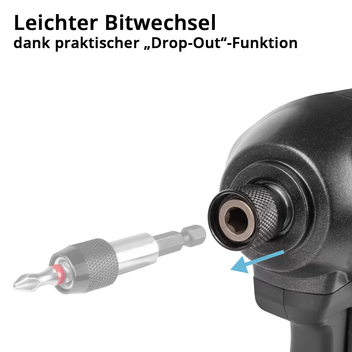 STAHLWERK Akku-Schlagschrauber ADS-190 ST | 20 Volt-System | Akkuschrauber mit Brushless-Technologie | Drehschlagschrauber 190 Nm | Inklusive Akku und Ladegerät | 1/4" Hex-Bithalter - Image 9