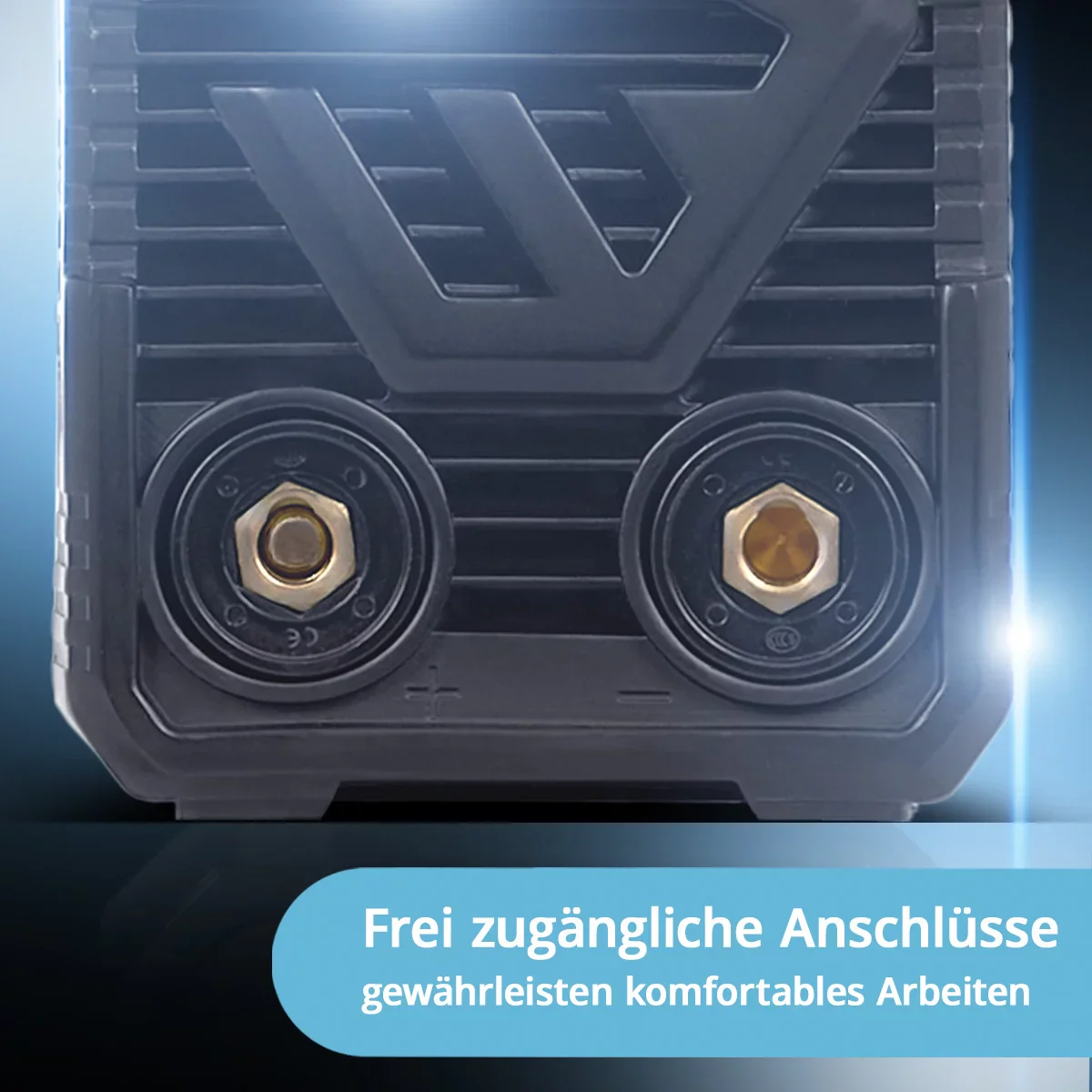 STAHLWERK ARC 160 MD Vollausstattung Elektroden-Schweißgerät - DC MMA, E-Hand, Lift-TIG Welder | Stufenlos regelbar | Echte 160 Ampere | Sehr kompakt und leicht | Hot-Start, Anti-Stick, Smart-Kühlung | IGBT-Technologie - Image 6