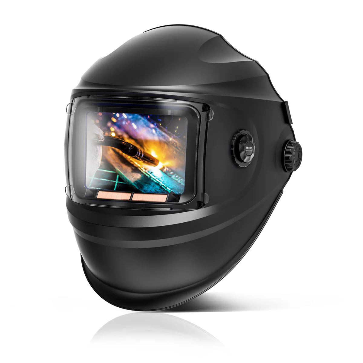 STAHLWERK Automatik-Schweißhelm BOOSTER 3-in-1 Schweißerhelm | Schweißermaske mit True-Colour-Echtfarbwiedergabe, Jobspeicher, automatischer Abdunkelung DIN 4 bis DIN 13 und Optischer Klasse 1/1/1/2 - Image 3