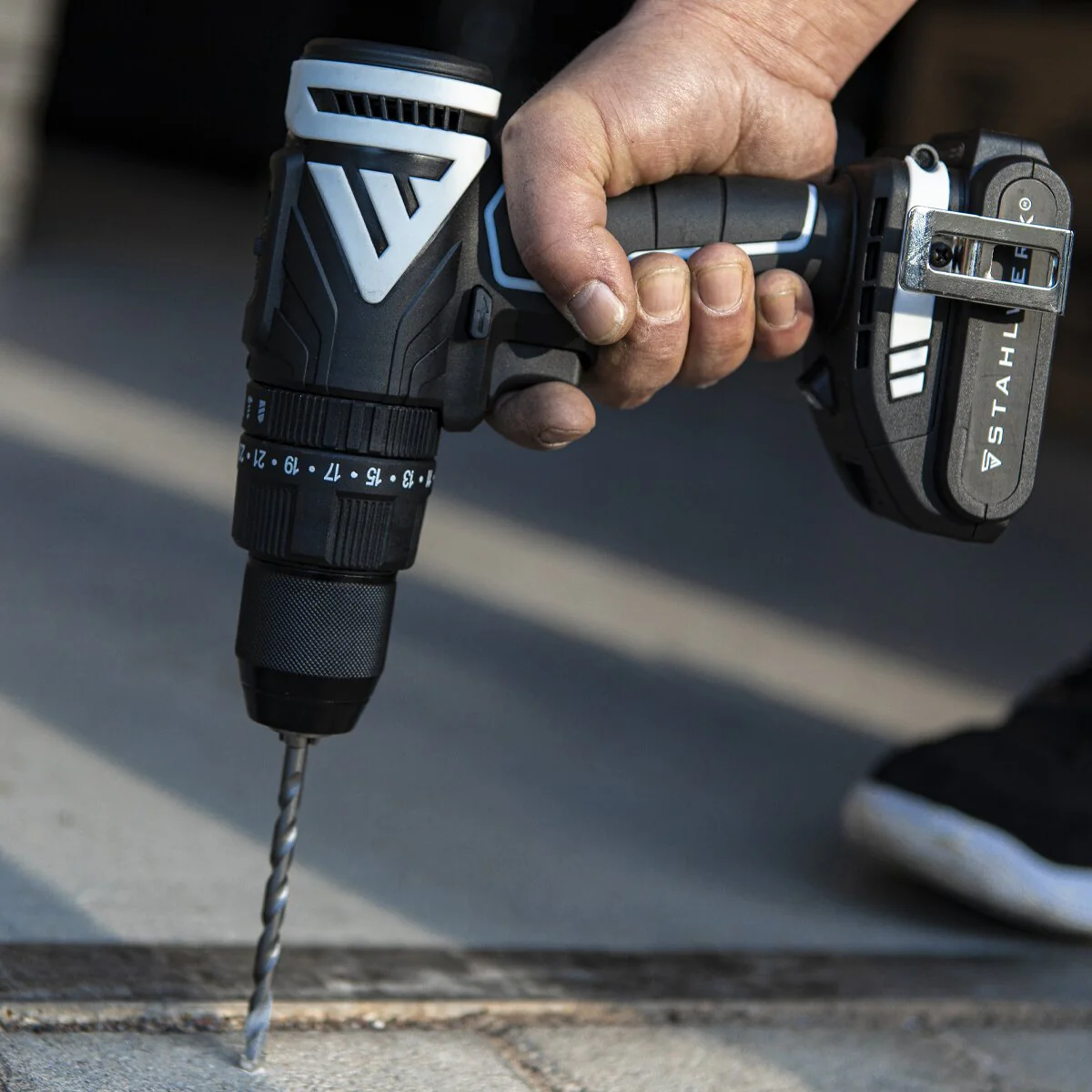 STAHLWERK Brushless Akku Schlagbohrschrauber ASB-20 ST Solo | 20 Volt-System | Bohrschrauber | Akkuschrauber | Akkubohrer | Schlagbohrer - 7 Jahre Garantie - Image 9