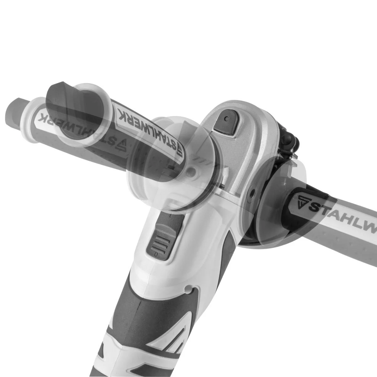 STAHLWERK Brushless Akku Winkelschleifer AWS-20 ST Solo | 20 Volt-System | 0 - 7500 min-1 | Scheibengrößen 115 mm & 125 mm | Trennschleifer | Trennhexe | 7 Jahre Garantie - Image 10