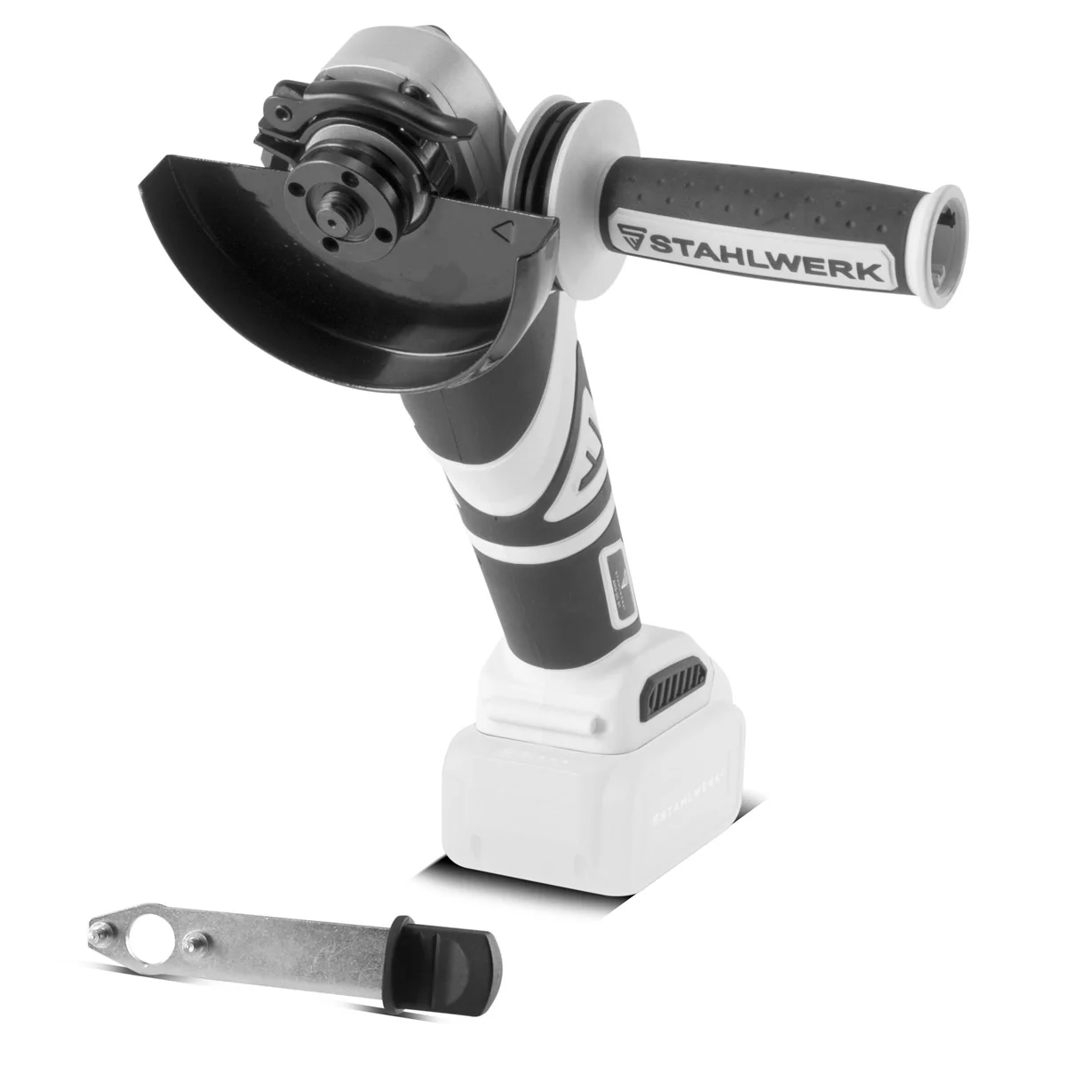 STAHLWERK Brushless Akku Winkelschleifer AWS-20 ST Solo | 20 Volt-System | 0 - 7500 min-1 | Scheibengrößen 115 mm & 125 mm | Trennschleifer | Trennhexe | 7 Jahre Garantie - Image 3
