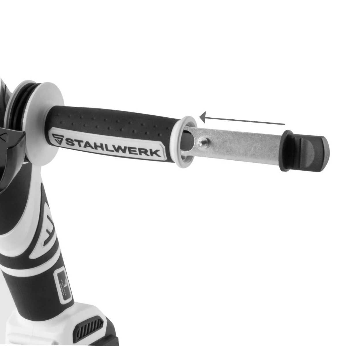 STAHLWERK Brushless Akku Winkelschleifer AWS-20 ST Solo | 20 Volt-System | 0 - 7500 min-1 | Scheibengrößen 115 mm & 125 mm | Trennschleifer | Trennhexe | 7 Jahre Garantie - Image 6