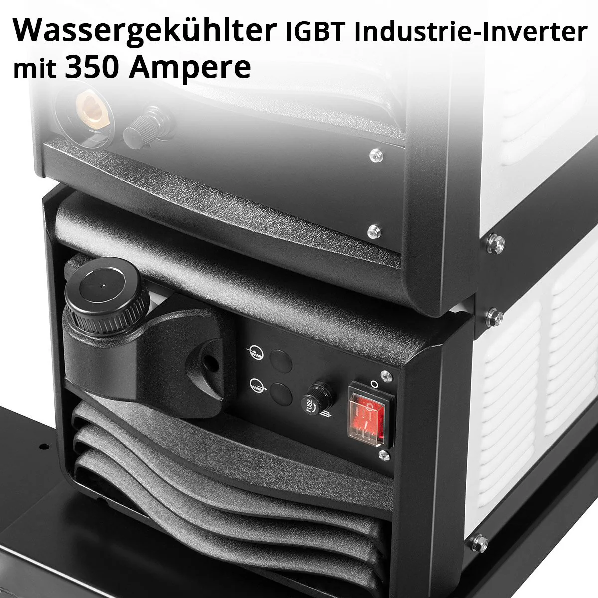 STAHLWERK Industrie-Schweißgerät MIG MAG 350 DP Vollsynergischer, wassergekühlter IGBT Inverter mit 350 A und Spot-Funktion, MIG MAG Schweißanlage mit Puls | Doppelpuls | High-Speed Puls - Image 10