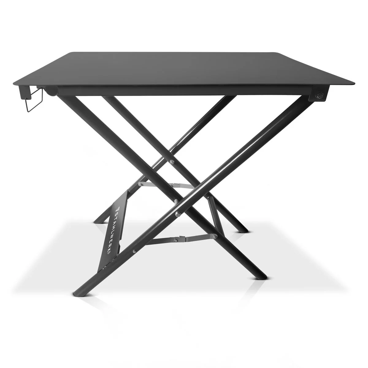 STAHLWERK Klappbarer Schweißtisch FWT-890 ST 890 x 595 mm mobiler Montagetisch mit 100 kg Tragkraft und pulverbeschichteten Beinen - Image 5