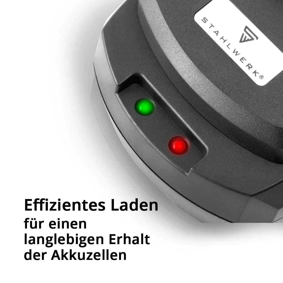STAHLWERK Ladegerät BC-90 ST Akku Schnellladegerät | Charger mit 3 A Ladestrom und LED-Anzeige für 18 V | 20 V Li-Ion Akkus von Akkuschraubern, Akkubohrern, Akkuwinkelschleifern, Akkusägen - Image 4