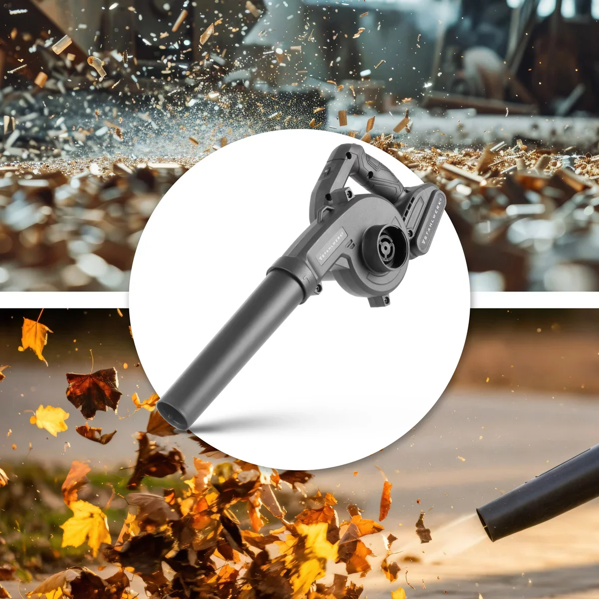 STAHLWERK Mini-Akku-Gebläse MAG-20 ST | 20 Volt Akku-Laubbläser mit 2Ah | Tragbares Universalgebläse für Garten- und Straßenreinigung | Brushless-Laubsauger| Kompaktbläser 98 m/s | 0 - 18.000 U/min - Image 12