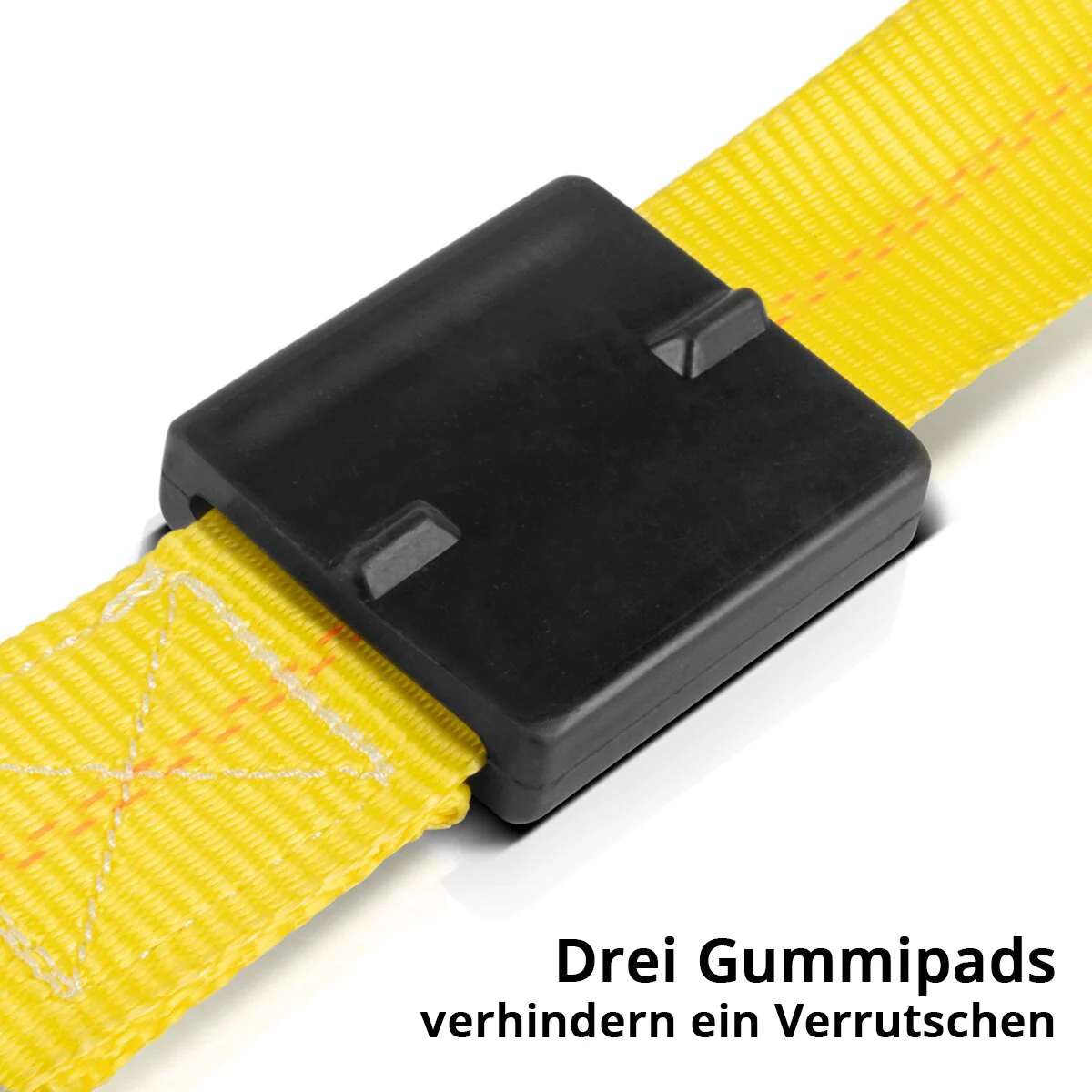 STAHLWERK Radsicherung TRS-50 ST 2er Set 3 m x 50 mm 2.250 kg Reifen-Ratschengurt | Spanngurt | Zurrgurt | Transportgurt | Reifengurt | Kfz Radspanngurt mit Ratschen-Funktion für den Autotransport - Image 4