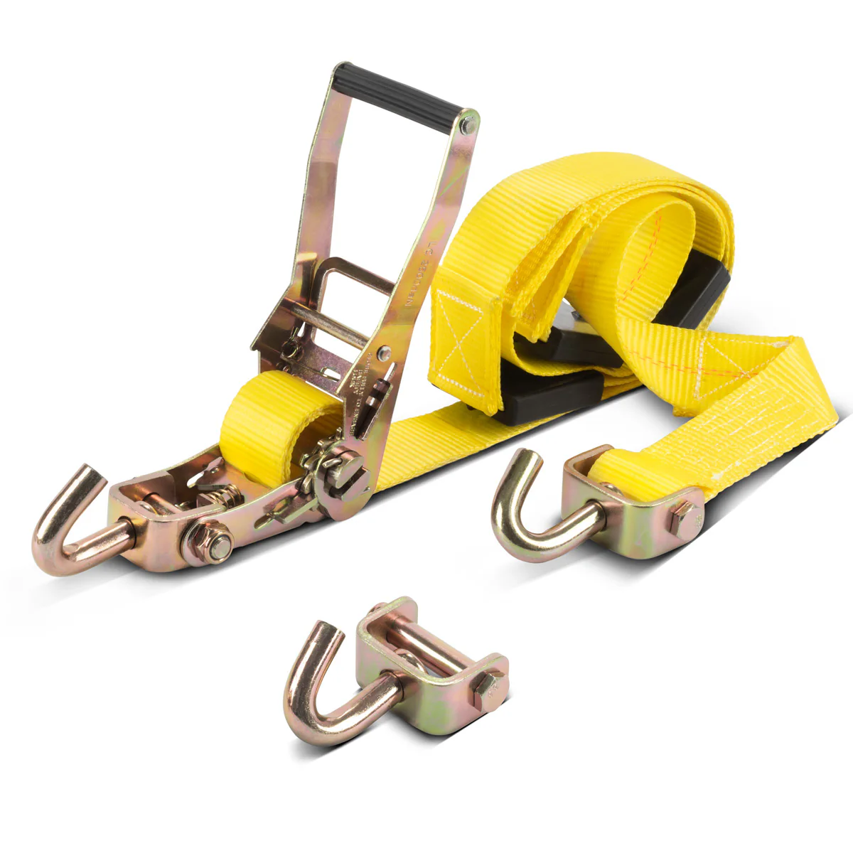 STAHLWERK Radsicherung TRS-50 ST 3 m x 50 mm 2.250 kg Reifen-Ratschengurt | Spanngurt | Zurrgurt | Transportgurt | Reifengurt | Kfz Radspanngurt mit Ratschen-Funktion für den Autotransport - Image 3