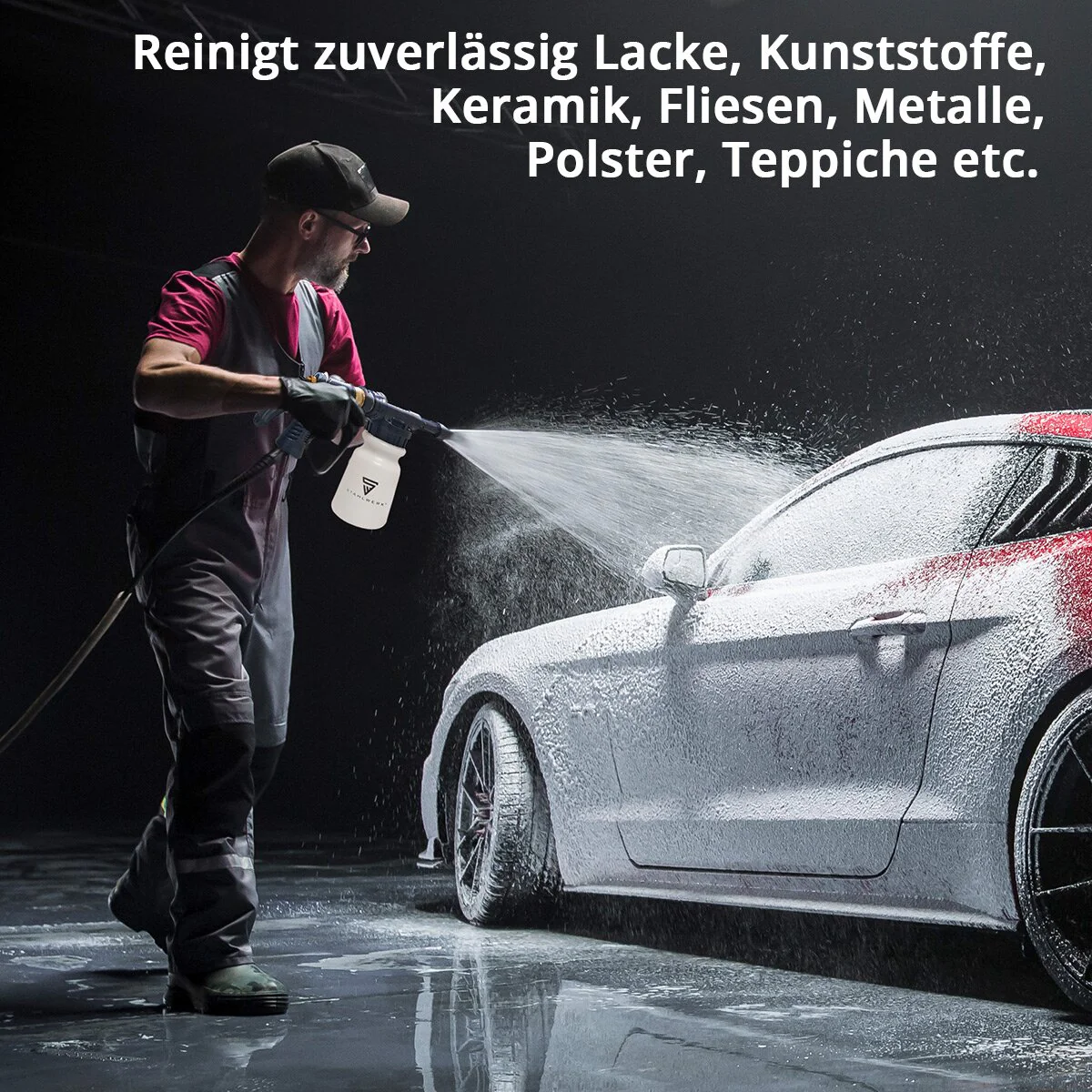 STAHLWERK Universalreiniger-Konzentrat mit Citrus-Duft 1 Liter Flasche kraftvoller Reiniger | Reinigungsmittel | Schaumreiniger | Allzweckreiniger | Reinigungs-Konzentrat | Neutralreiniger für Reinigungspistolen - Image 4