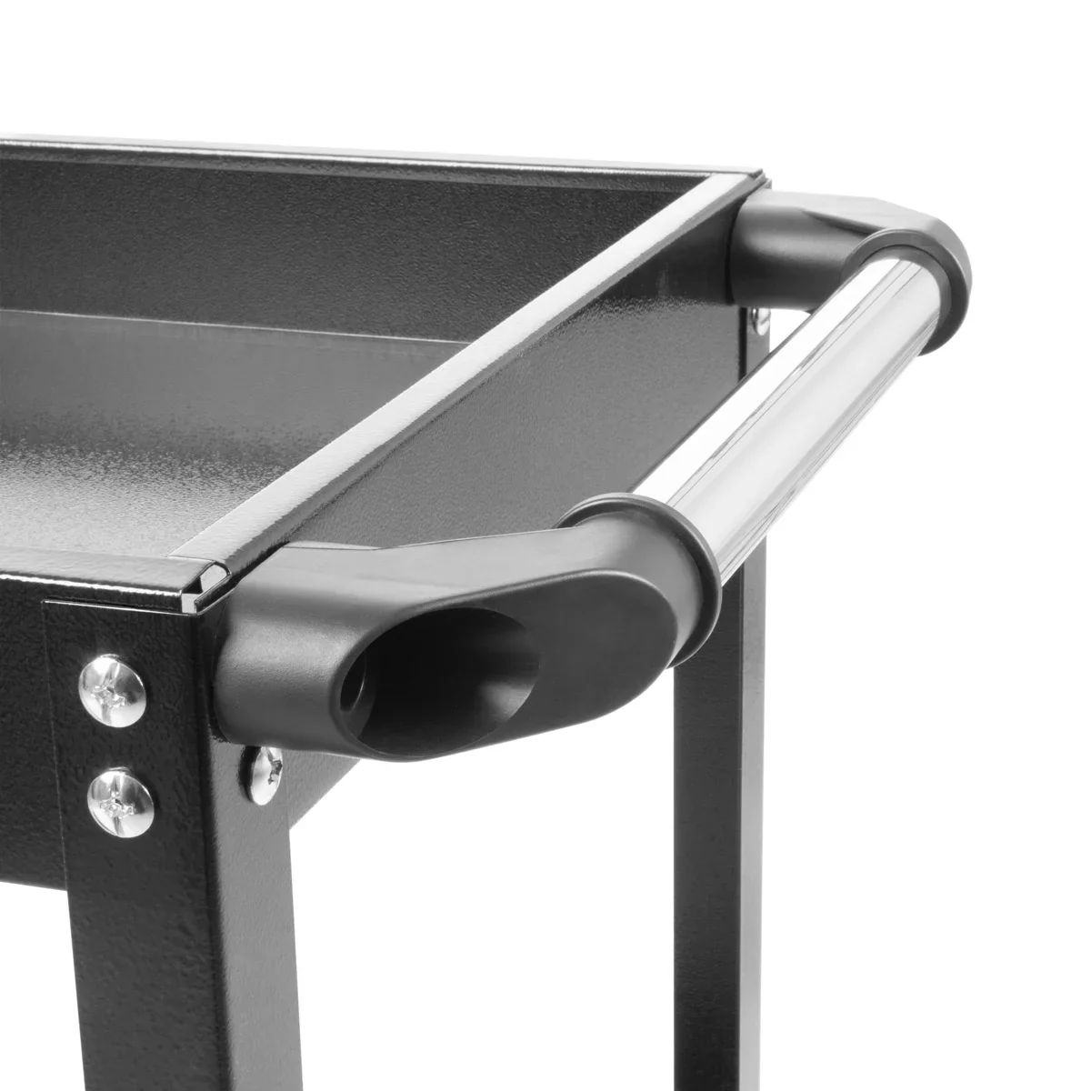 STAHLWERK Werkzeugwagen ST-730 Werkstattwagen | Rollwagen | Transportwagen | Montagewagen | Plattformwagen | Etagenwagen mit 3 Ladeflächen - Image 6